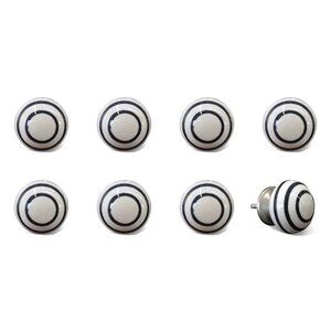 Knob-It Home Decor Classic Cabinet & Drawer Knobs | 8-Piece | K3991